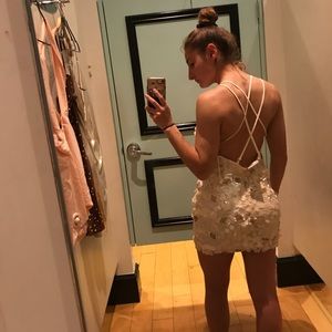 FOREVER 21 Sexy Event Dress Low Cut Back